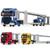 Alloy 1:50 Double-Deck Car Transporter Truck Diecast  Vehicle Model Toy