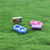 Doll House Mini Dog Cat Pet Food with Plate Simulation Furniture Model Toys