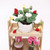 1:12 Mini House Toy Simulation Strawberry Fruit Potted Clay Flower