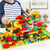 Creative Intelligence Educational Learning Toys DIY Small Particle Slide Building Blocks