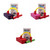 Children Frog Jumping Toy Sound Bounce Shoes Flash Jump Kindergarten Outdoor Sports Sense Training Jump Bar