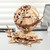Wooden Mechanical Transmission Model Globe Office Ornaments Children Puzzle Assembly Toys