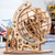 Wooden Mechanical Transmission Model Globe Office Ornaments Children Puzzle Assembly Toys