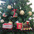 Electric Christmas Train Tree Decoration Rail Car Model