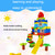 Children Assembling Building Block Toy Set