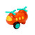 Children Cartoon Fell-Resistant Mini Inertial Pull Back Toy Car