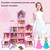 DSJ55-C 220pcs /Set Children Passing Domestic Toy Doll House Princess Castle Set Simulation Disguise House