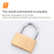 Copper Padlock Small Lock, Style: Short Lock Beam, 30mm Open