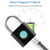 X007 Micro USB Charging Mini Metal Fingerprint Padlock Small Drawer Lock