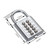 2 PCS 10-Bit Button Password Lock Cabinet Door Tool Box Button Padlock