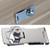 No Hole Hook With Locking Hasp Chest Of Drawers Door Lock With Iron Key