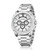CAGARNY 6882 Fashion Waterproof Quartz Watch with Stainless Steel Band