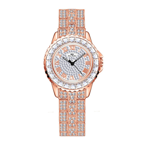 BS Bee Sister FA08090 Ladies Full Diamond Temperament Watch