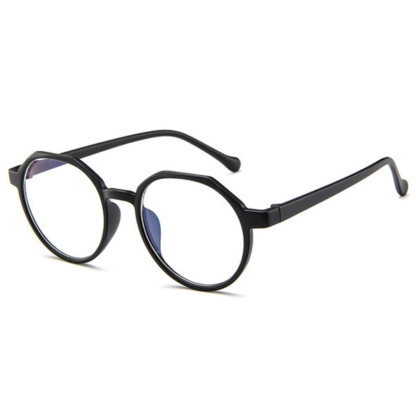 Fashion Eyeglasses Retro TR Frame Plain Glass Spectacles