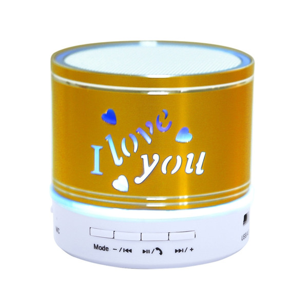 A9L Mini Portable Bluetooth Stereo Speaker with RGB LED Light, Built-in MIC, Support Hands-free Calls & TF Card & AUX