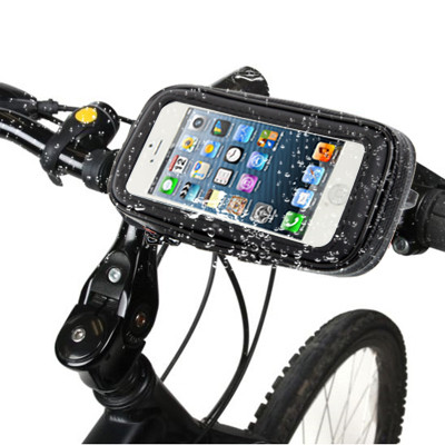 Bike Mount & Waterproof / Sand-proof / Snow-proof / Dirt-proof Tough Touch Case for iPhone 5 & 5s & SE, 5C, Touch 5