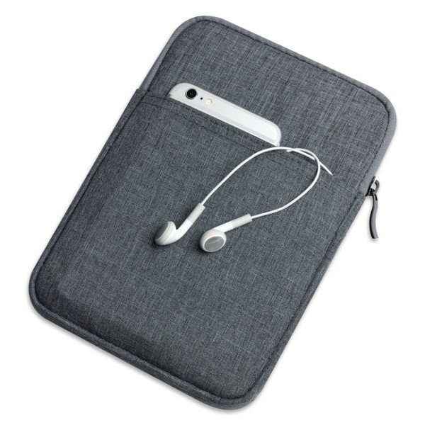 Shockproof Canvas + Space Cotton + Plush Protective Bag for iPad Mini 5 2019