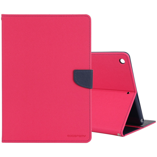 For iPad 10.2 GOOSPERY FANCY DIARY Cross Texture Leather Case with Card Slot & Holder & Wallet