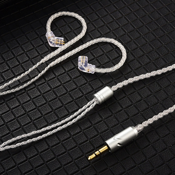QKZ A1 Four-strand Silver-plated Wired Earphone