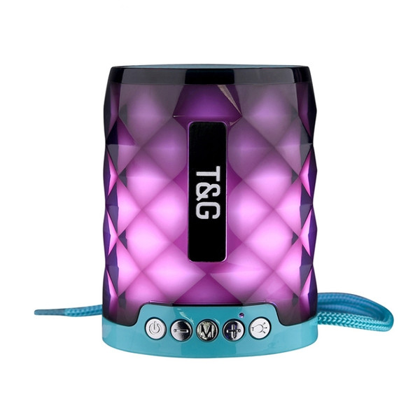 T&G TG155 Bluetooth 4.2 Mini Portable Wireless Bluetooth Speaker with Colorful Lights