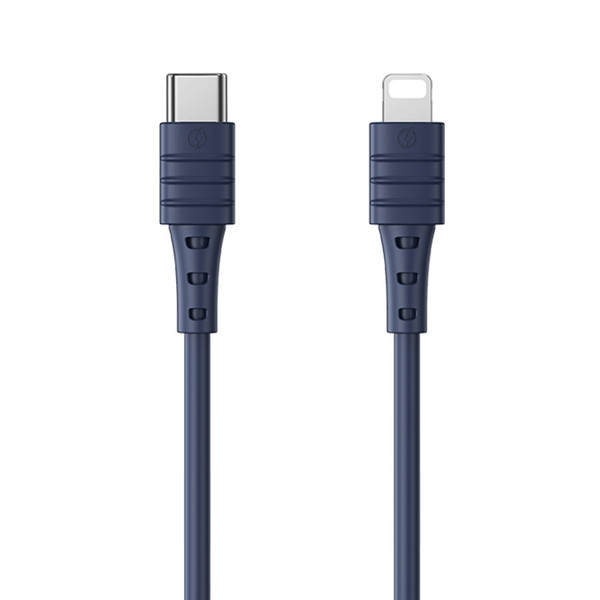 REMAX RC-068i PD 20W Type-C / USB-C to 8 Pin High Elastic TPE Fast Charging Data Cable, Length: 1m