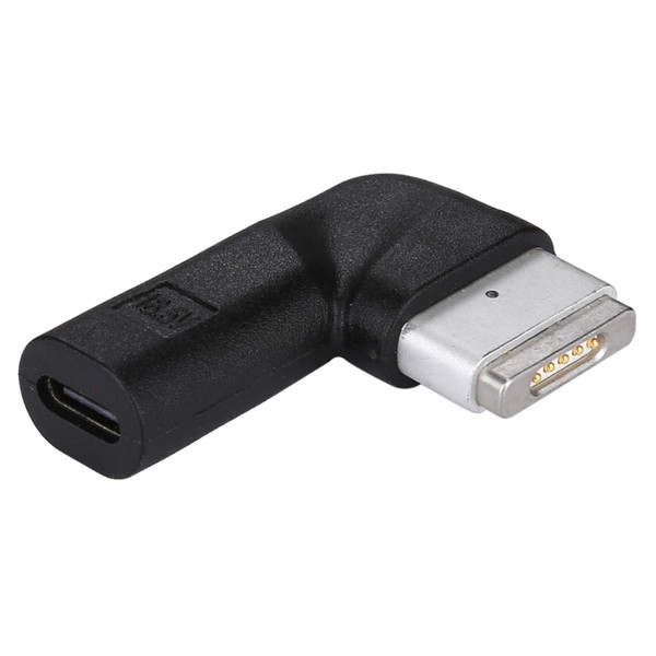 USB-C / Type-C Female to 5 Pin MagSafe 2 (T-Shaped) Male Charge Adapter