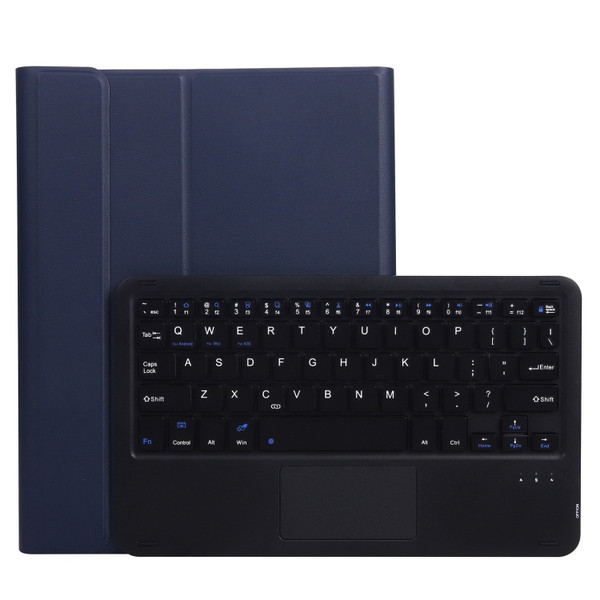 A11-A 2 in 1 Removable Bluetooth Keyboard + Protective Leather Tablet Case with Touchpad & Holder for iPad Pro 11 2021 / 2020 / 2018, iPad Air 2020