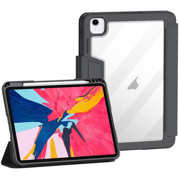 Deformation Buckle Leather Smart Tablet Case