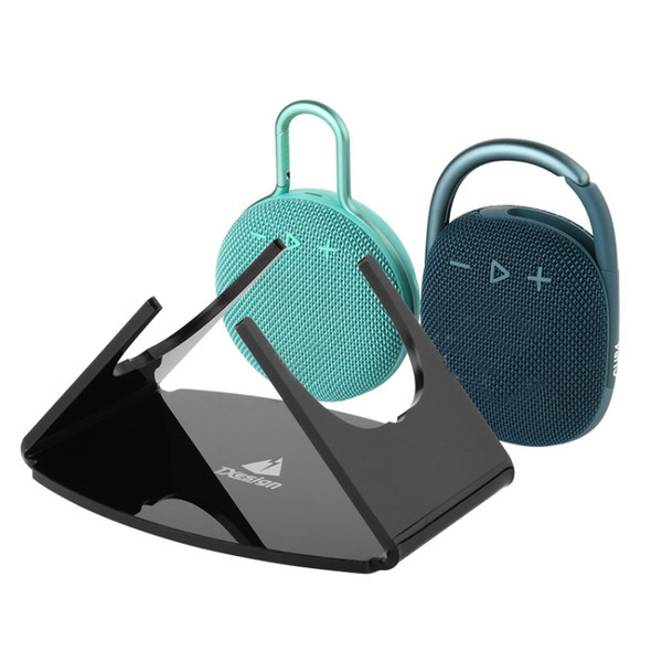 For JBL Clip 3/4 Speaker Storage Stand Acrylic Desktop Audio Base