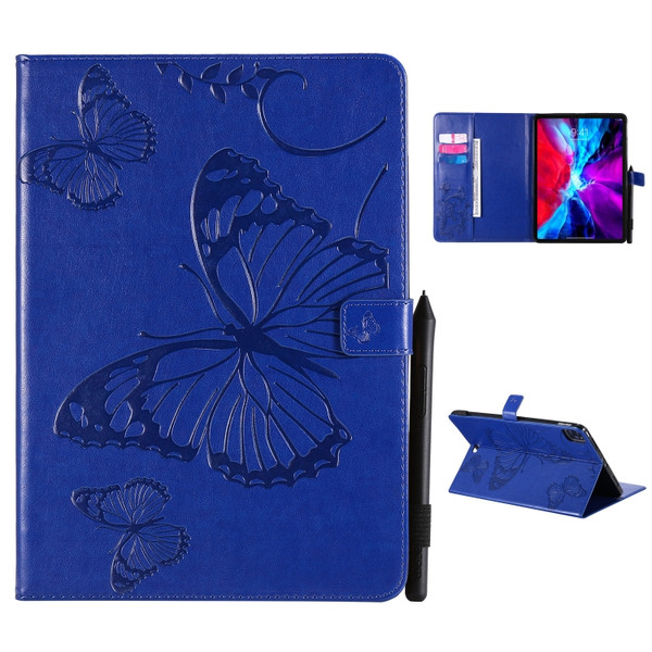 Pressed Printing Butterfly Pattern Horizontal Flip Leather Case with Holder & Card Slots & Wallet