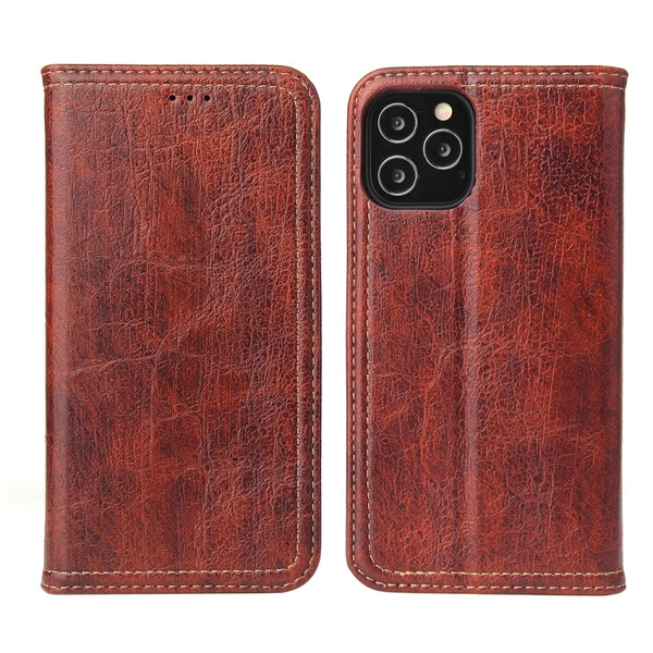 Fierre Shann Retro Tree Bark Texture PU Magnetic Horizontal Flip Leather Case with Holder & Card Slots & Wallet
