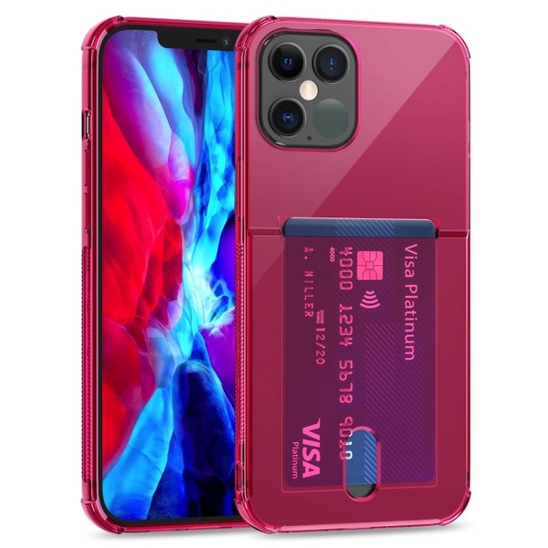 TPU Transparent Protective Case with Card Slots