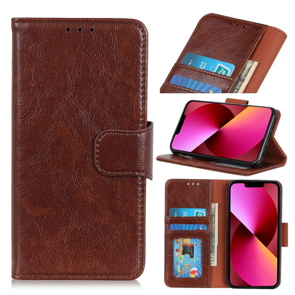 Nappa Texture Horizontal Flip Leather Case with Holder & Card Slots & Wallet