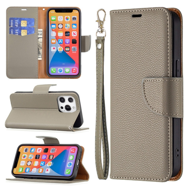 Litchi Texture Pure Color Horizontal Flip Leather Case with Holder & Card Slots & Wallet & Lanyard
