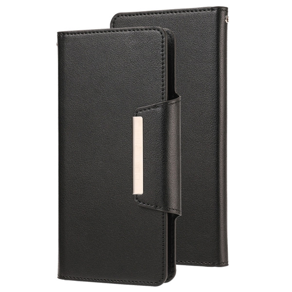 Ultra-thin Separable Magnetic Horizontal Flip Leather Case with Card Slot & Wallet