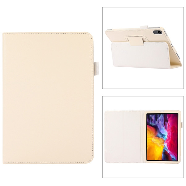 Litchi Texture Horizontal Flip PU Leather Tablet Case with Holder