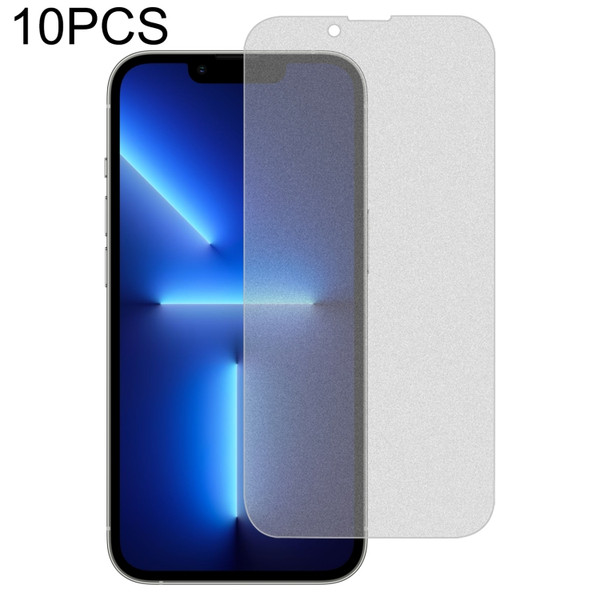 10 PCS Transparent Frosted Full Screen Tempered Glass Film