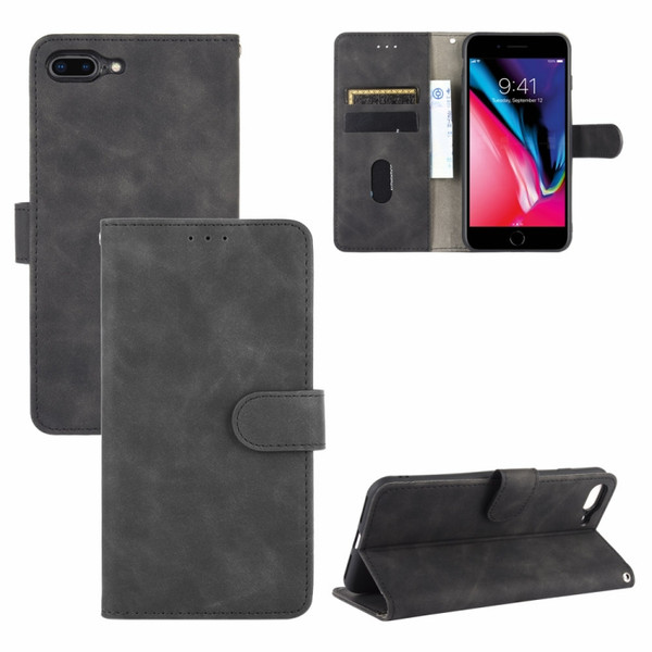 Skin Feel Magnetic Calf Leather Case