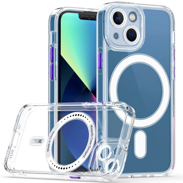 Cat-eye TPU + Acrylic Magsafe Phone Case