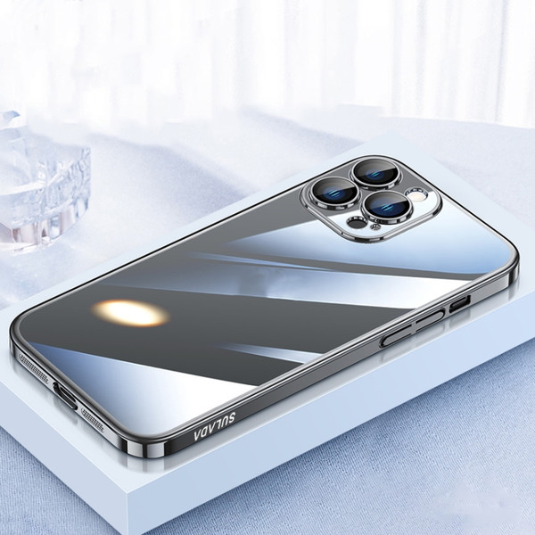 SULADA JINGJIA Series Lens Protector PC Phone Case