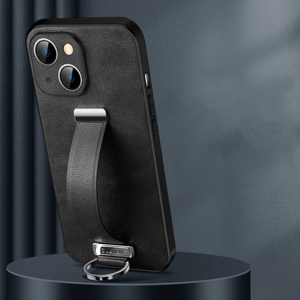 SULADA Cool Series PC + Leather Texture Skin Feel Phone Case