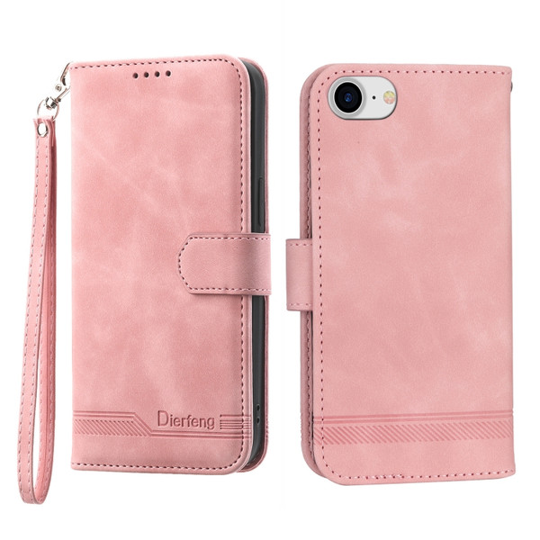 Dierfeng Dream Line TPU + PU Leather Phone Case