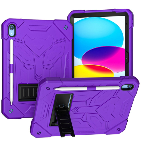 Bumblebee Silicone + PC Shockproof Tablet Case with Holder