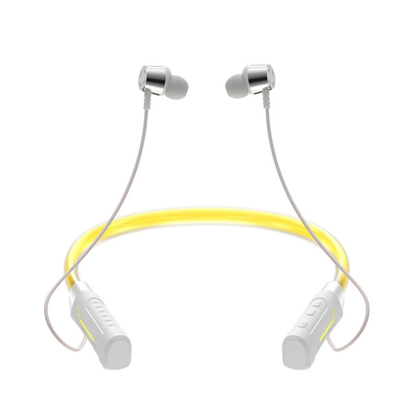 JG4 Flashing LED Neck-mounted Stereo Bluetooth Wireless Earphone