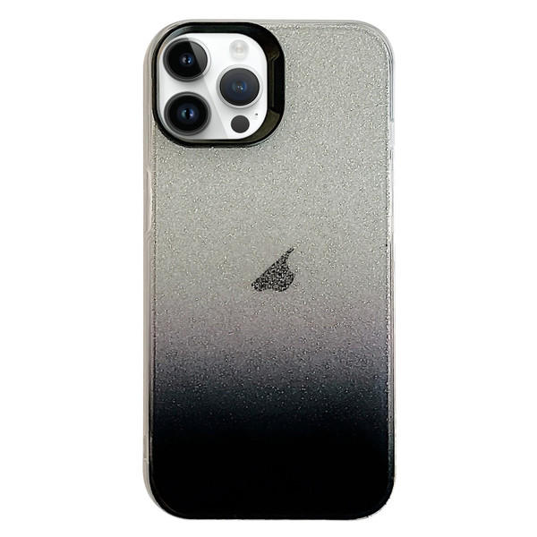 Double Sided IMD Gradient Glitter PC Phone Case