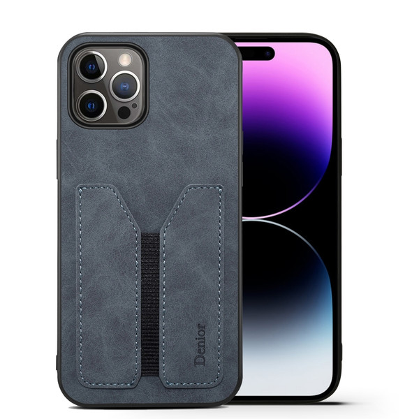 Denior DV Elastic Card Slot PU Back Cover Phone Case