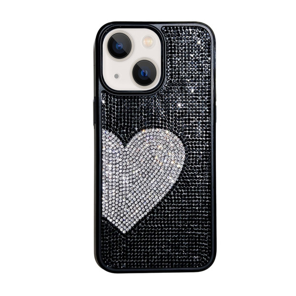 Love Heart Diamond TPU Phone Case