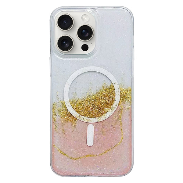 MagSafe Gilding Hybrid Clear TPU Phone Case