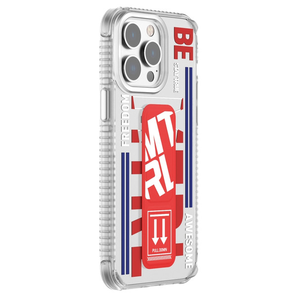 Mutural Cyber Series TPU Phone Case with IML Stand