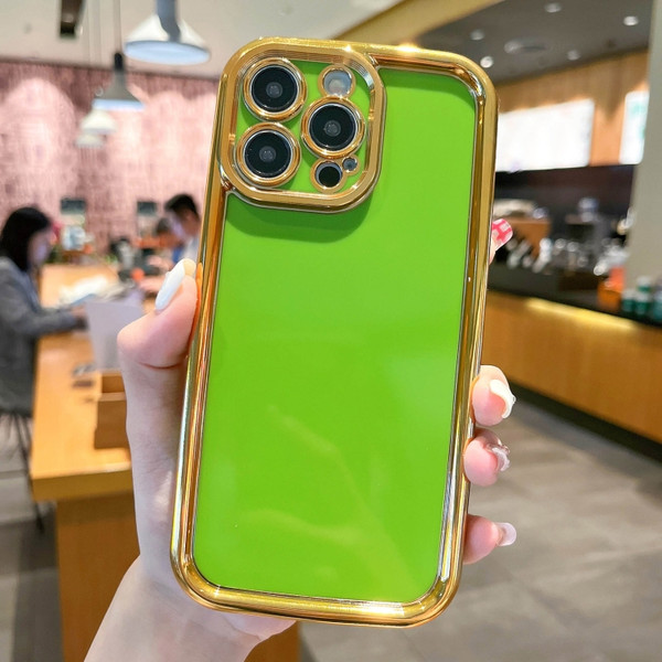 Plating Emery PC Hybrid Silicone Phone Case